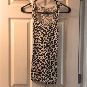 Leopard print tank